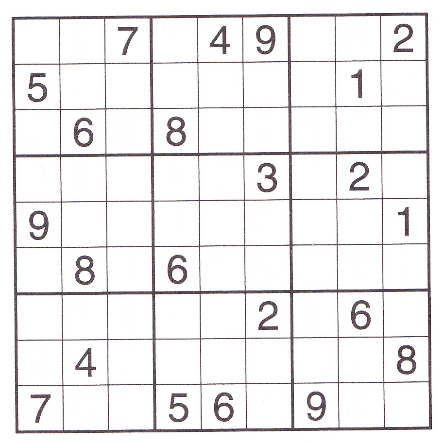 100 Large Sudoku Printables LARGE PRINT SUDOKU PUZZLE BOOK 100 
