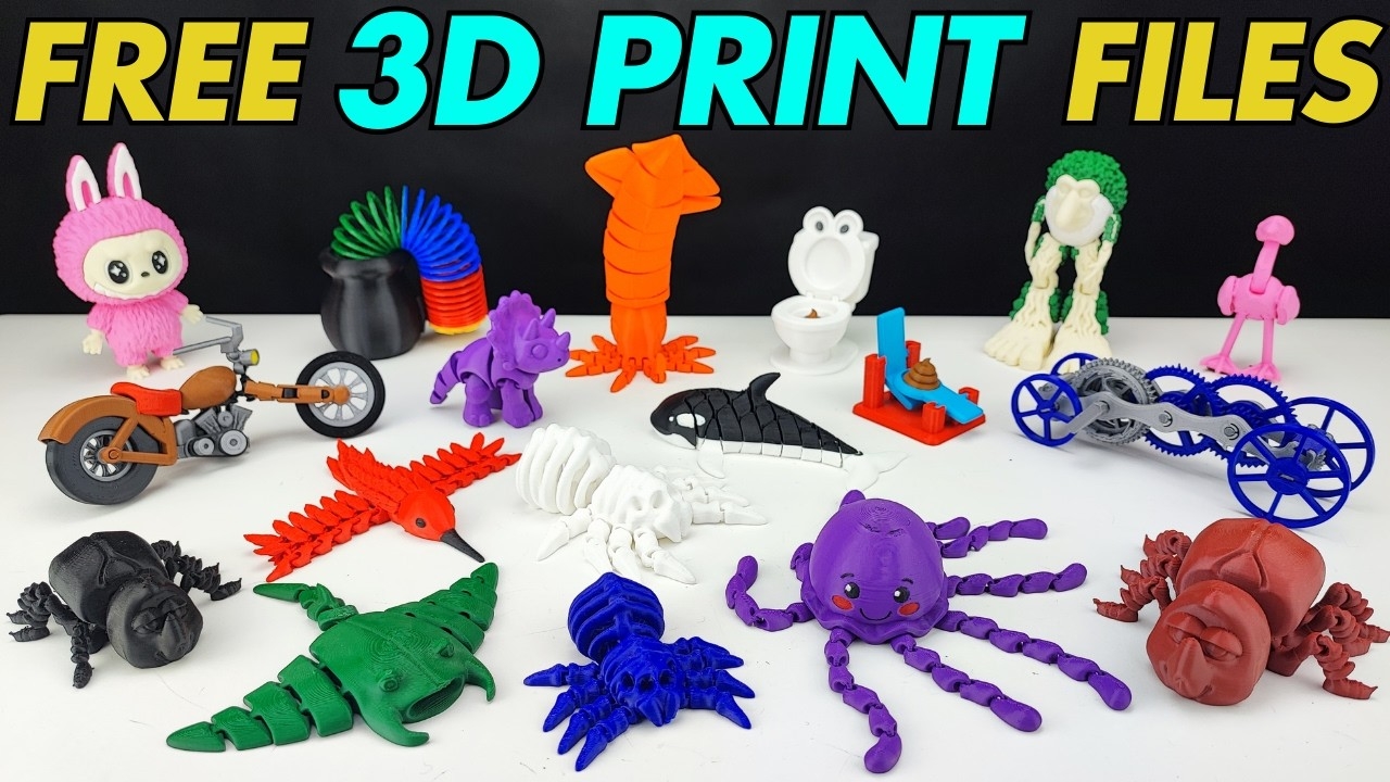 15 Free STL Files To 3D Print Best 3D Prints 2025