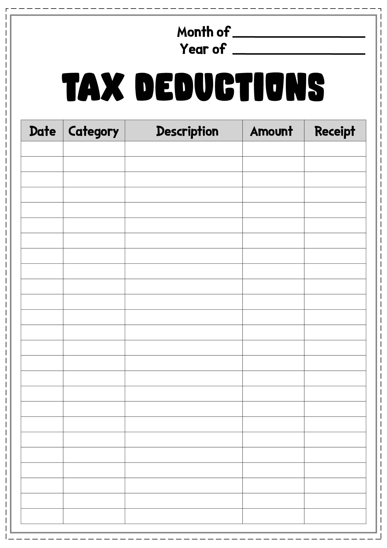 15 Tax Preparation Organizer Worksheet Free PDF At Worksheeto