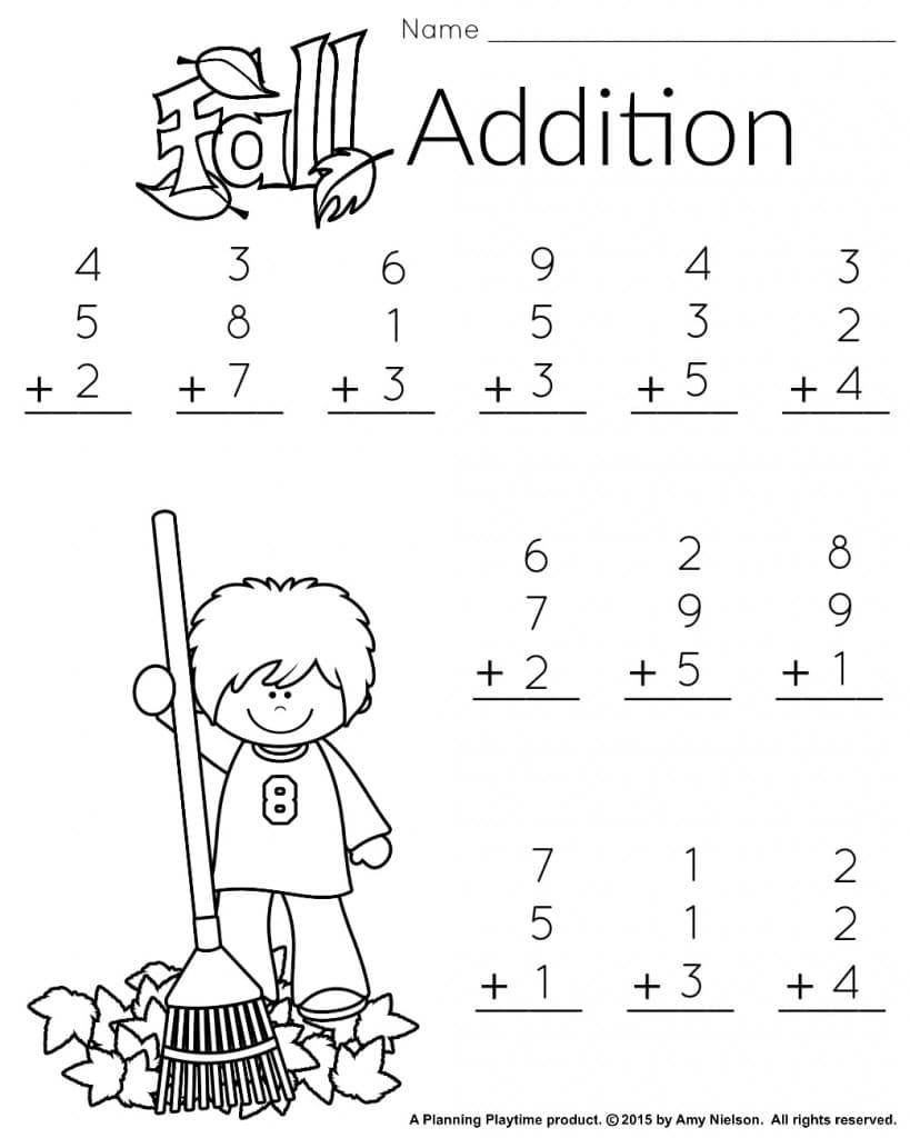 First Grade Free Printable Worksheets Math