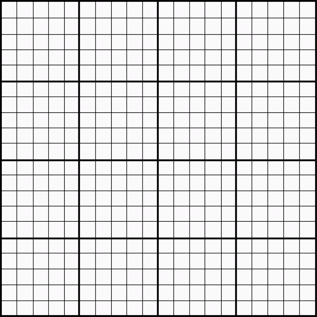 20 X 20 Coordinate Graph Paper