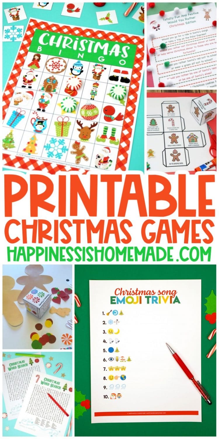 Free Christmas Games And Puzzles