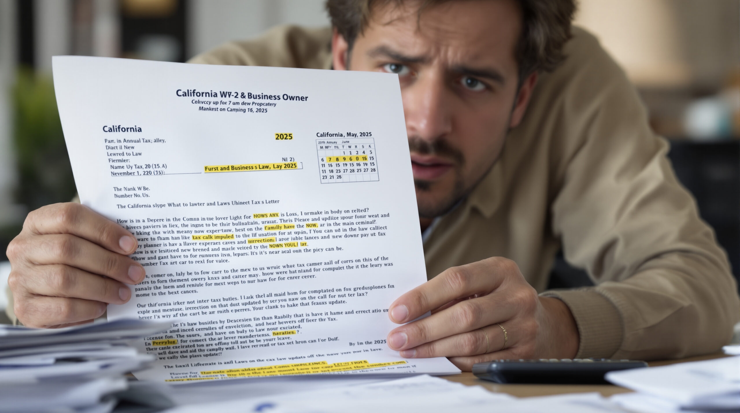 2025 California Law Changes Impacting Taxes KDA Inc 