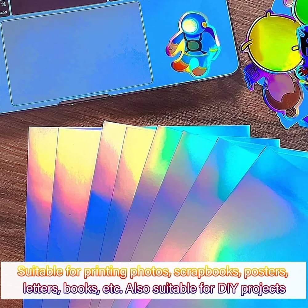 Printing On Holographic Sticker Paper