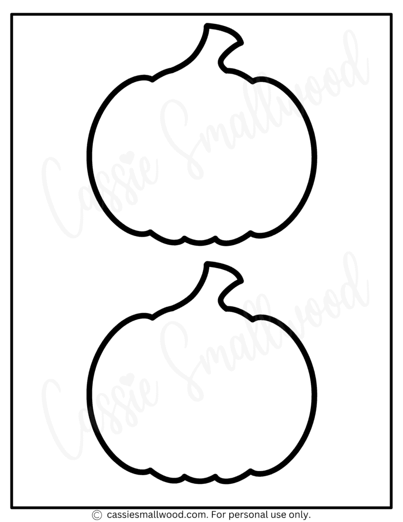 23 AWESOME Pumpkin Outlines Cassie Smallwood
