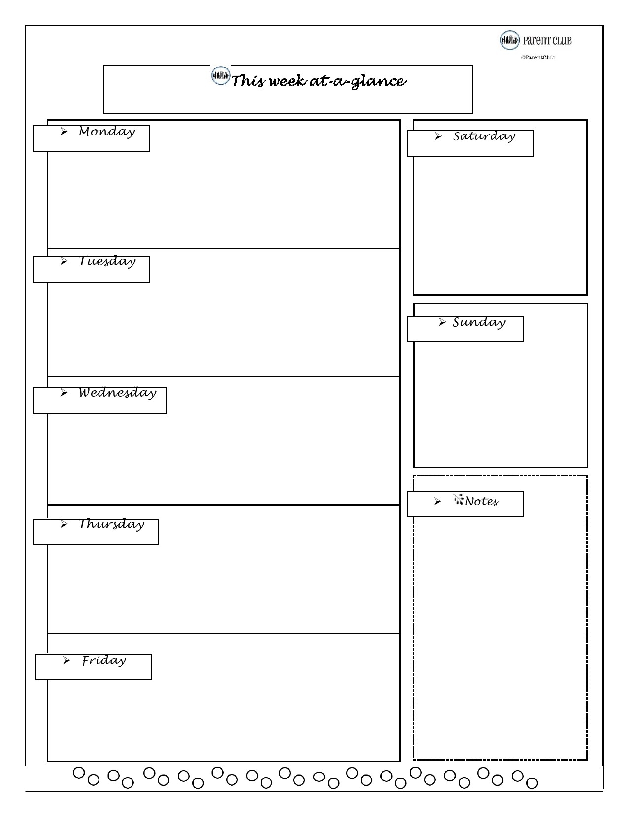 Free Printable Journal Template Word