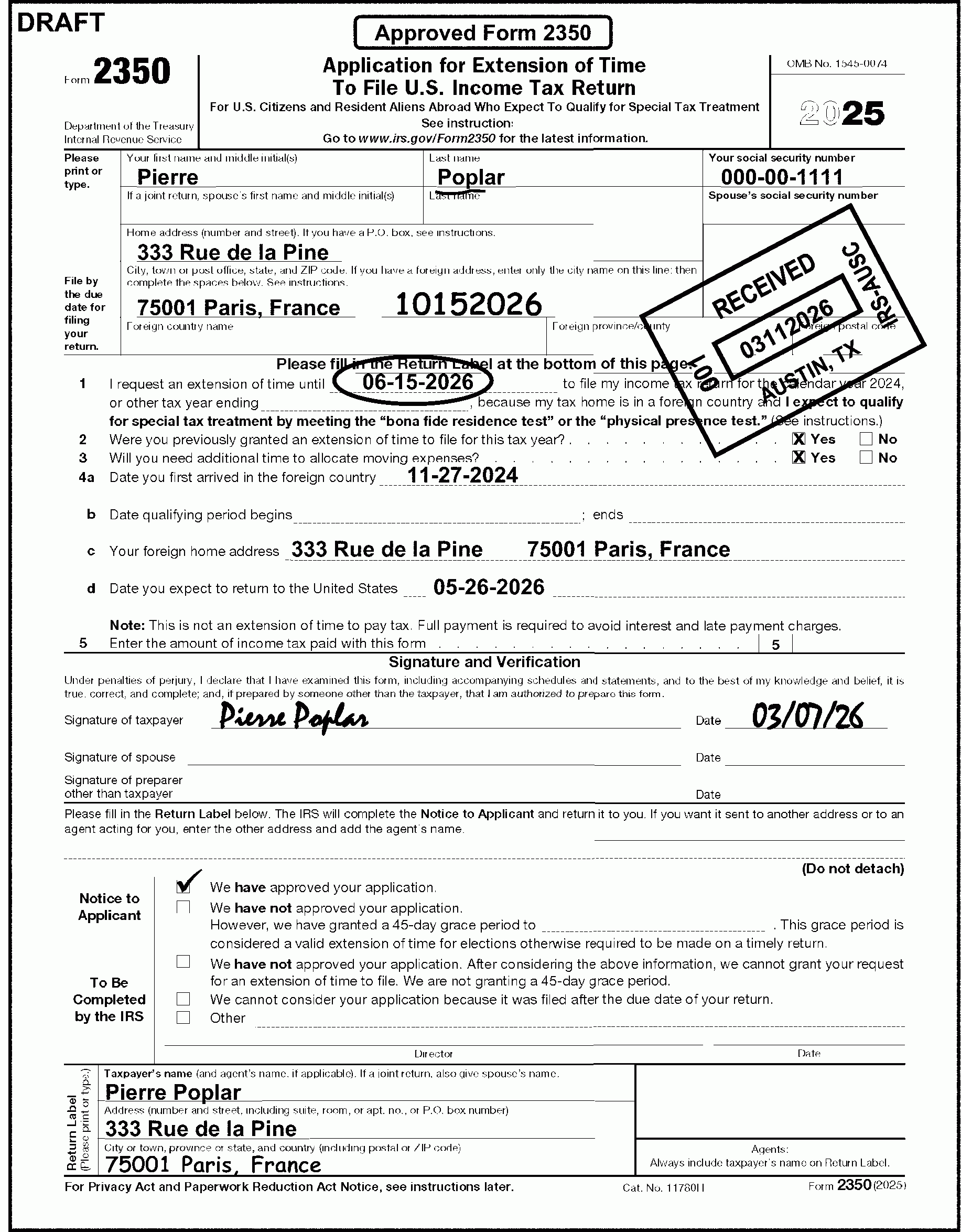3 11 212 Applications For Extension Of Time To File Internal 