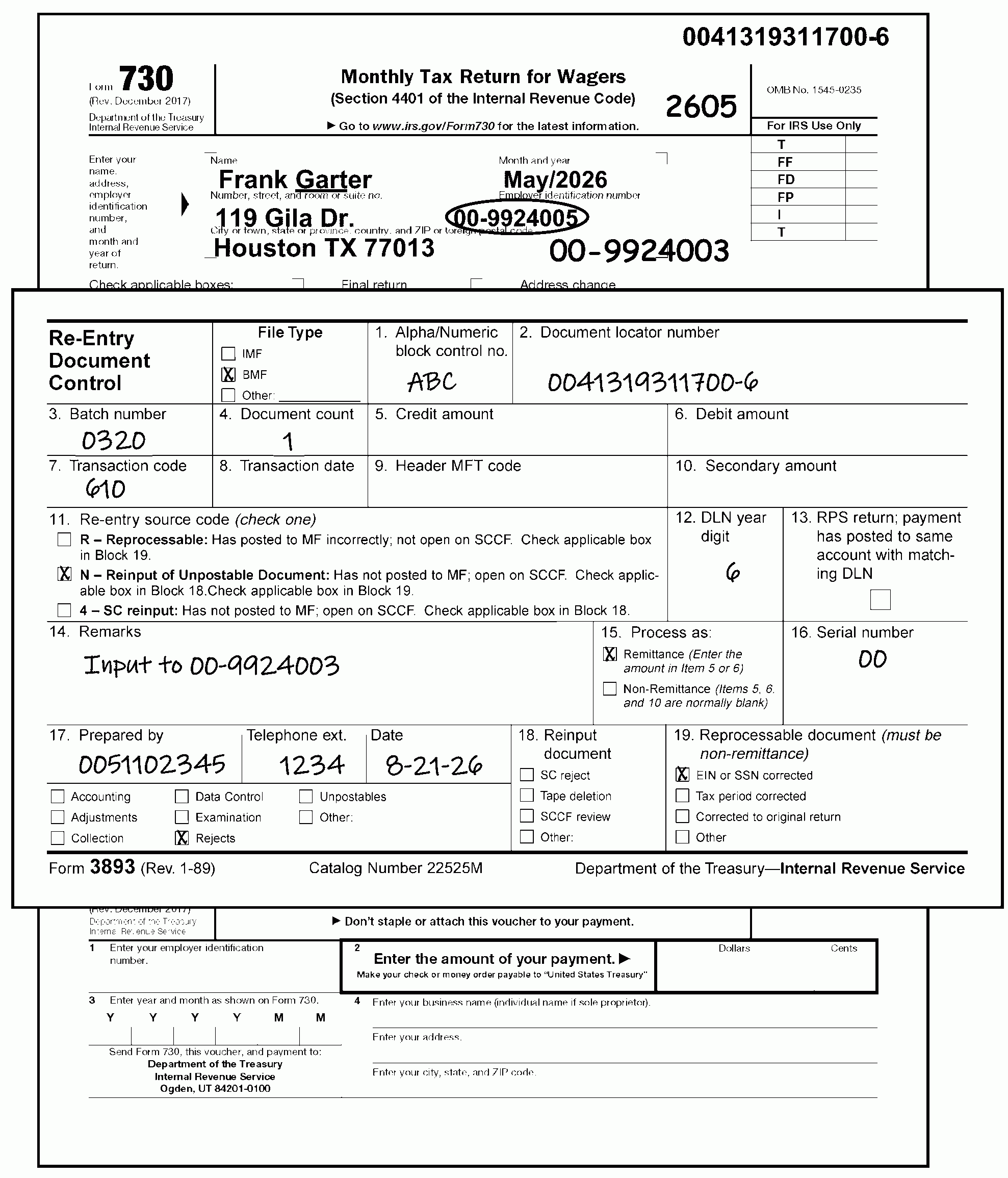3 11 23 Excise Tax Returns Internal Revenue Service