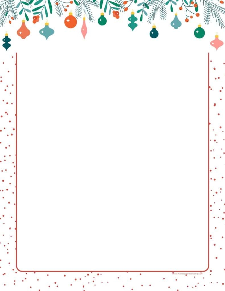 Downloadable Free Printable Christmas Paper