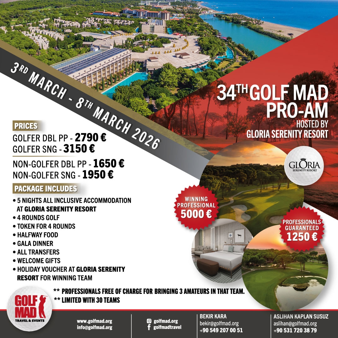 34 Golf Mad Pro Am