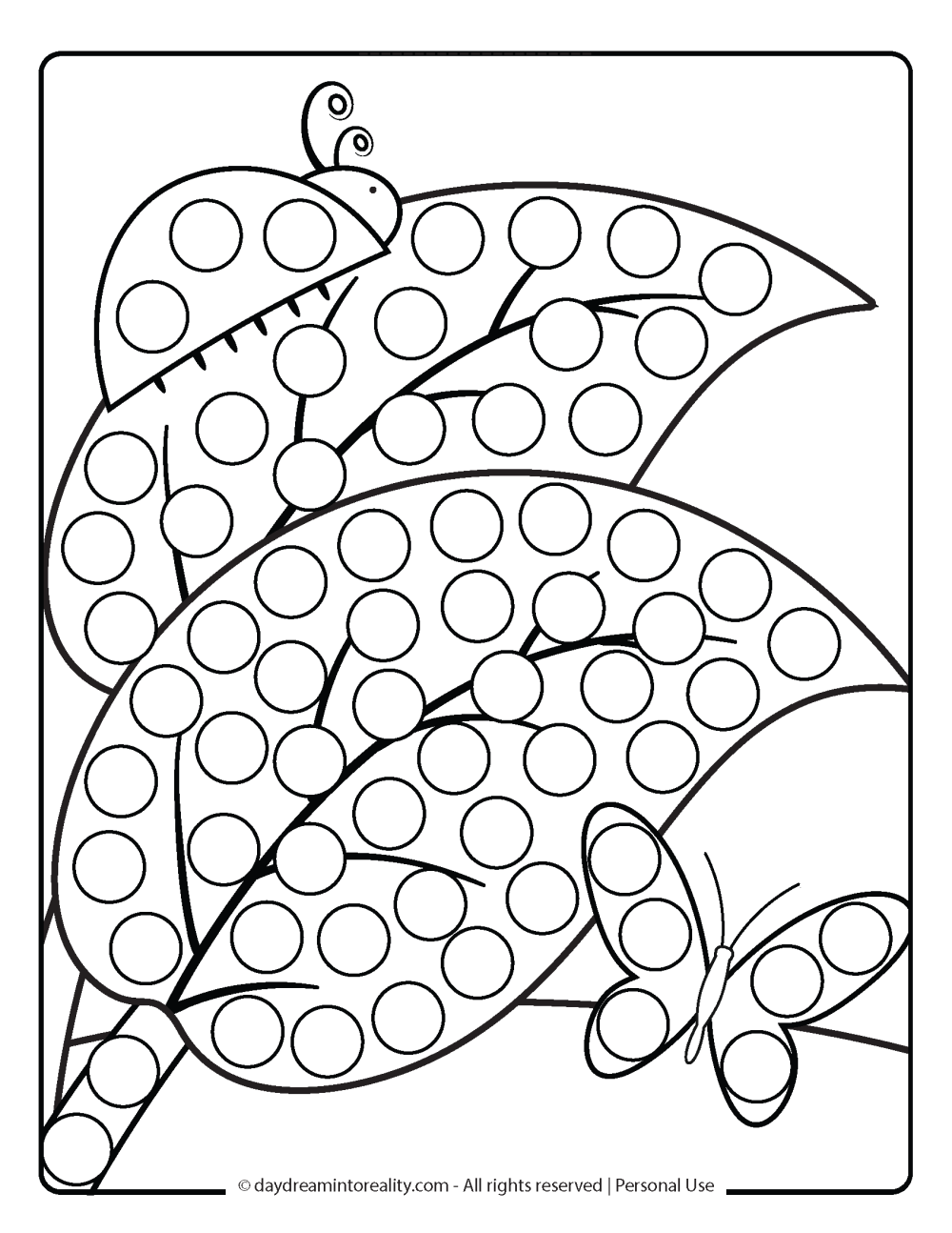 35 Spring Dot Marker Pages Free PDF Printables Daydream Into 
