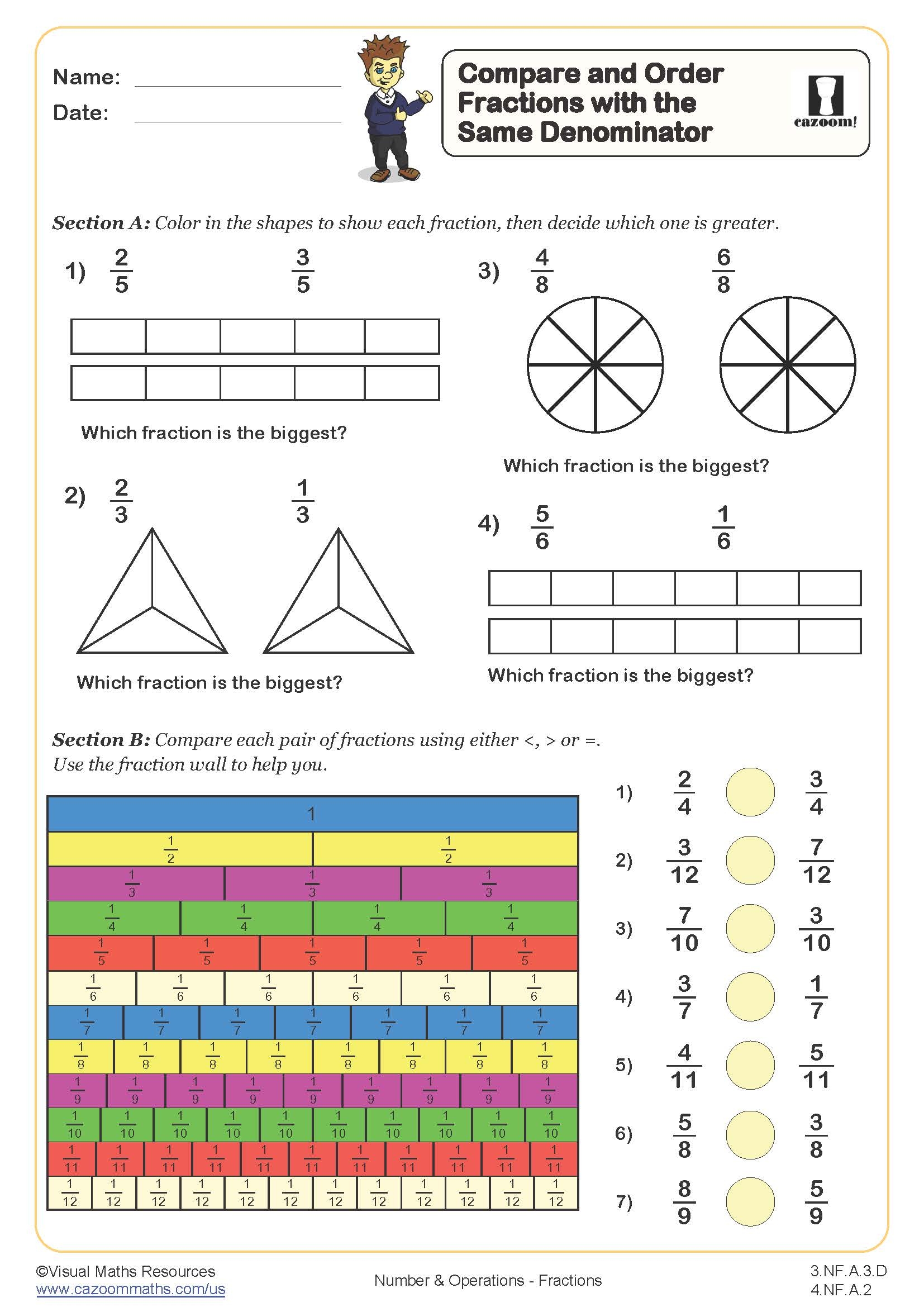 3rd Grade Printable Worksheets Math