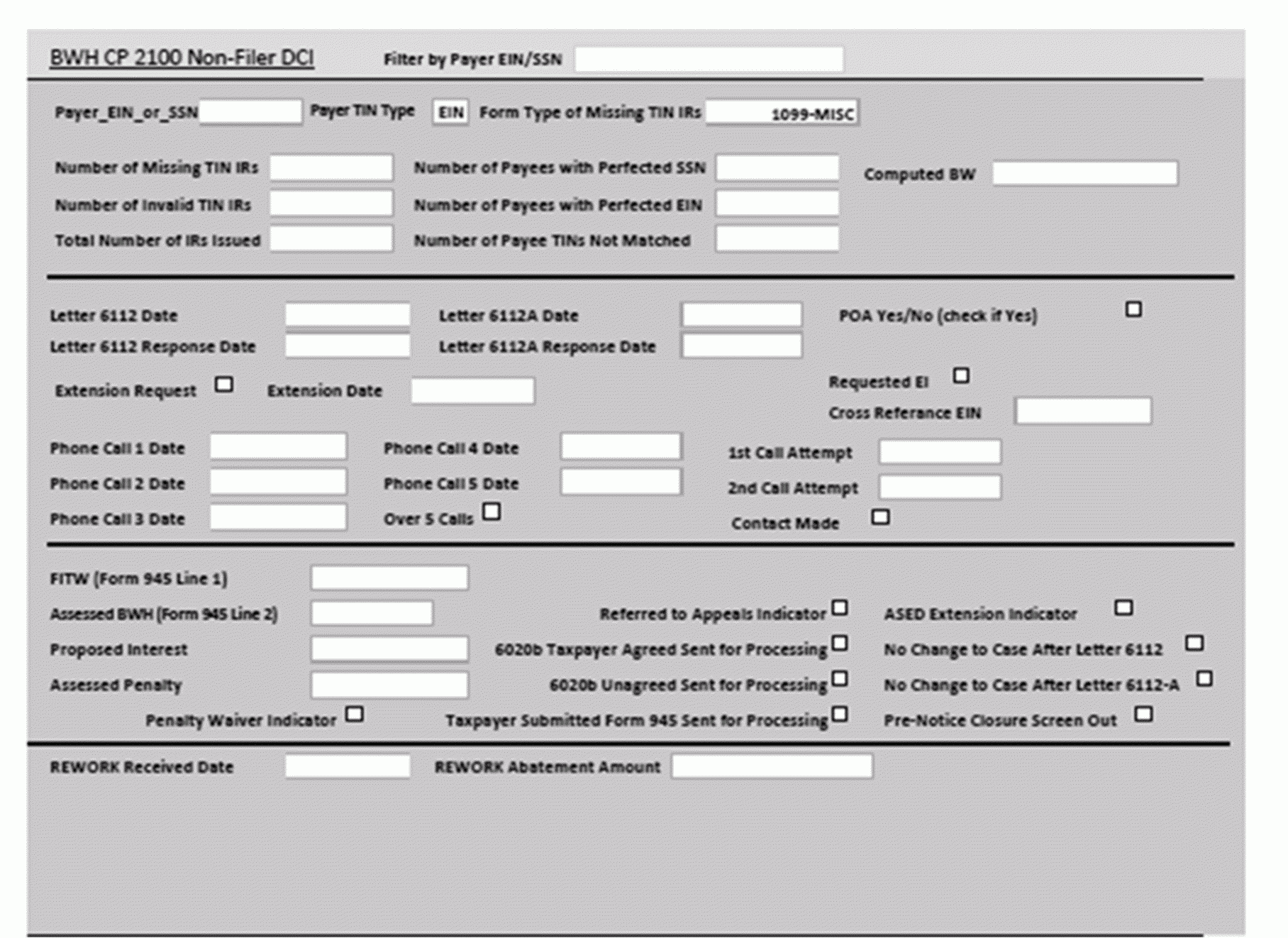 Irs First B Notice Printable Form