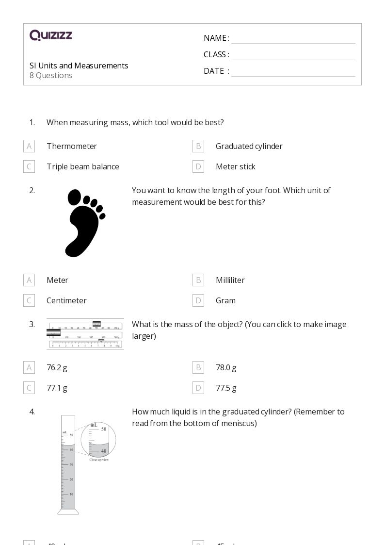 50 Science Worksheets For 6th Grade On Quizizz Free amp Printable