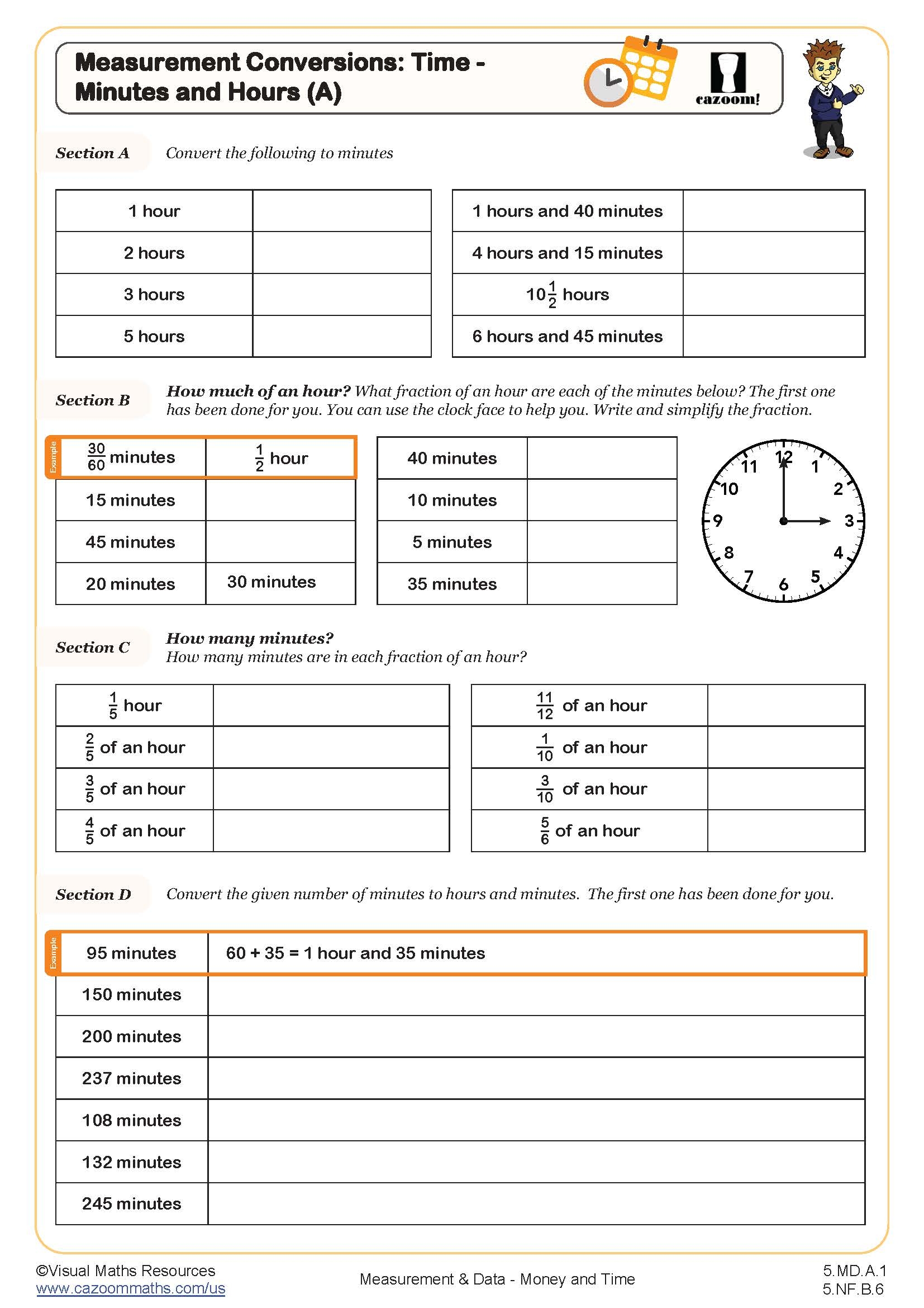 Free Worksheets Printables 5th Grade