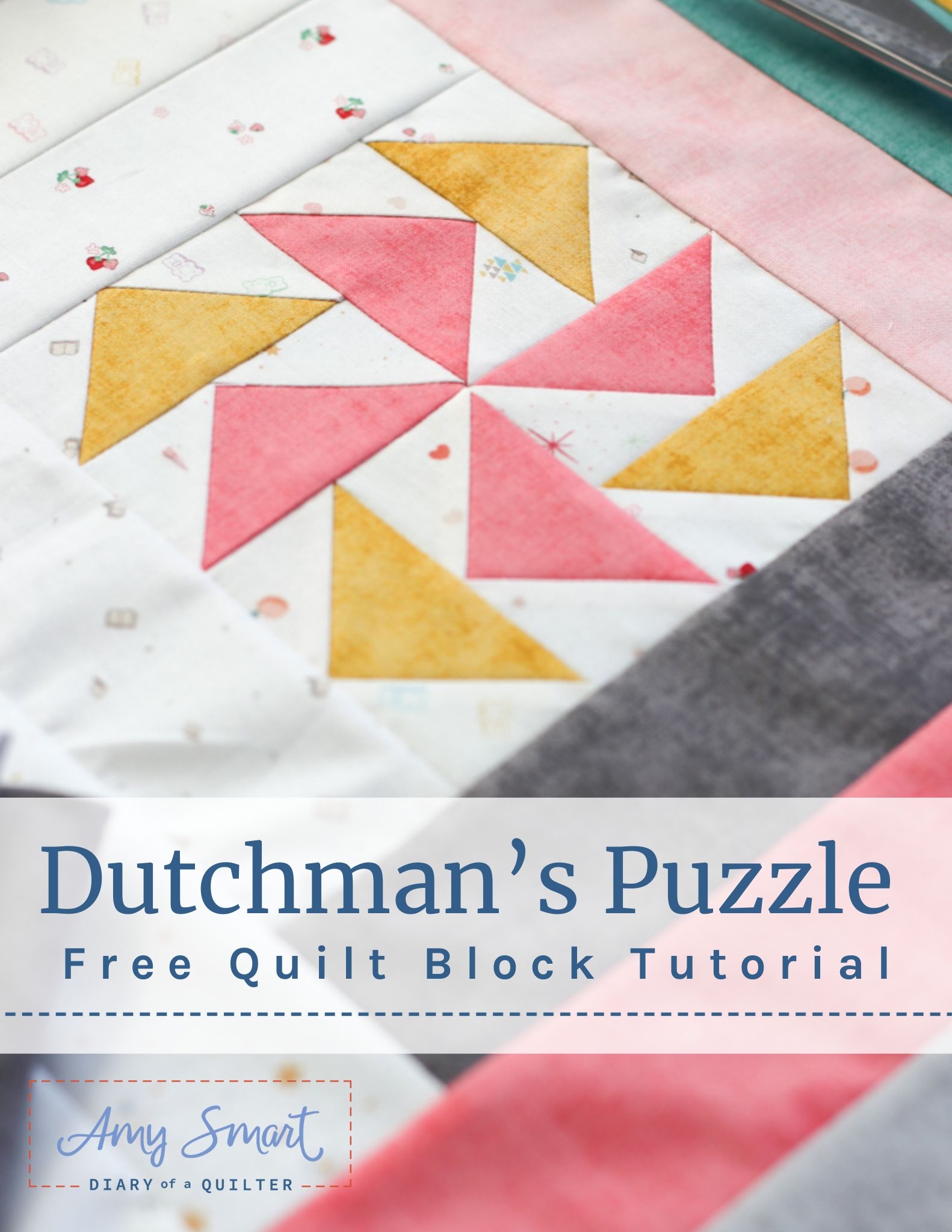 Puzzle Block Quilt Pattern