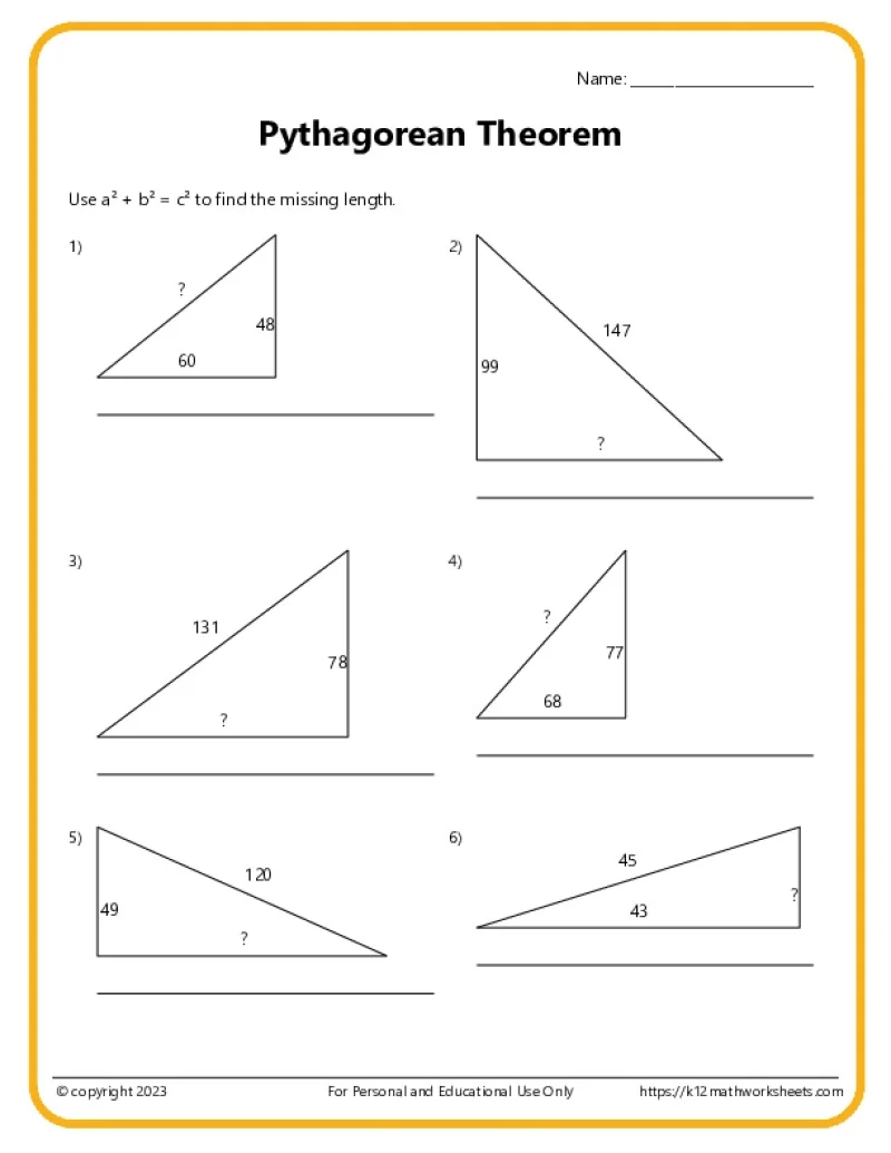 Worksheets For 8th Graders Printable