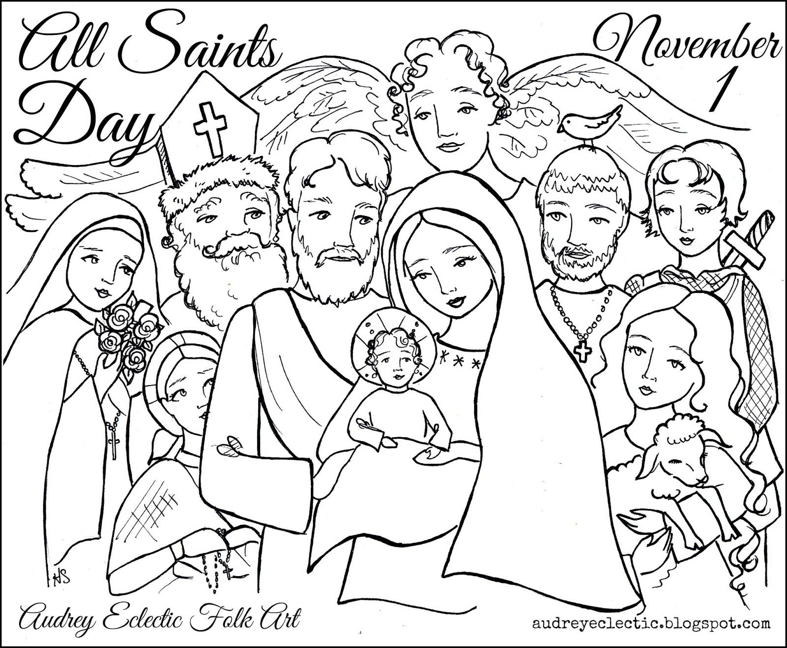 97 Saints Coloring Pages Ideas Coloring Pages Saint Coloring 