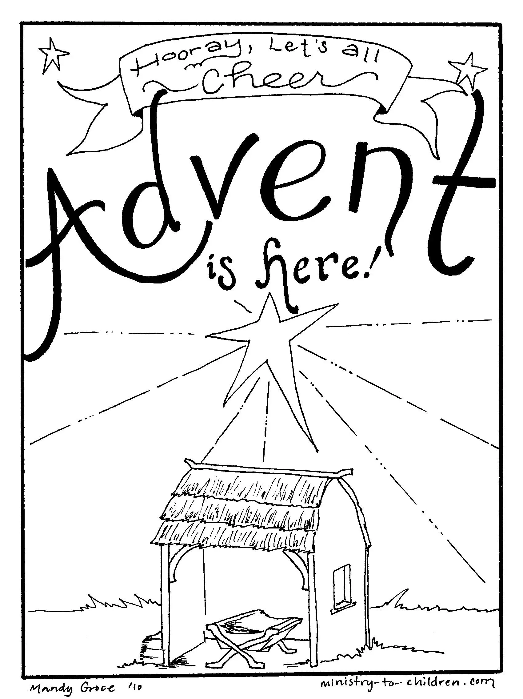 Advent Coloring Pages amp Activities For Kids PDF Sunday School Works 