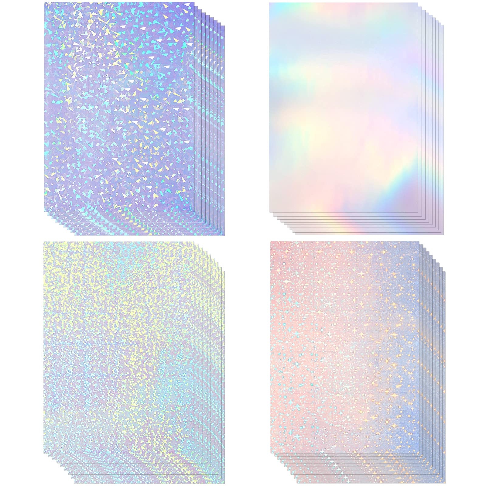 Transparent Holographic Sticker Paper