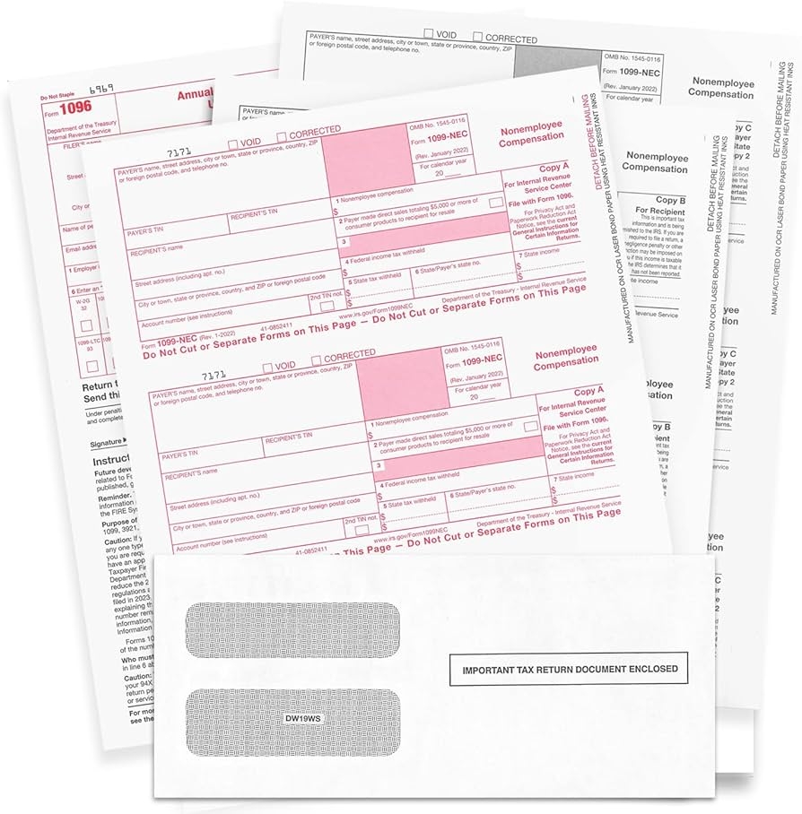 Blank 1099 Form 2026 Printable Excel