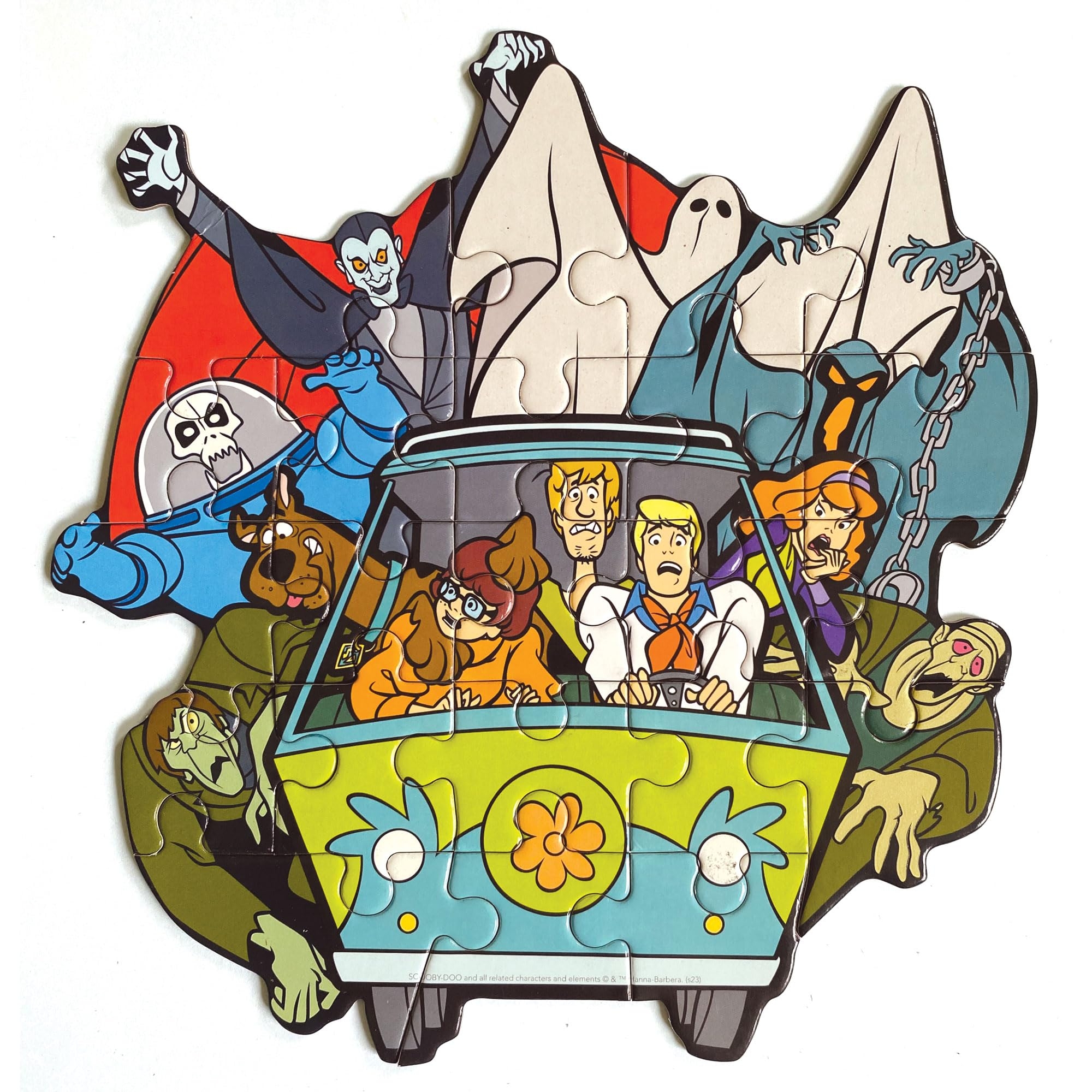 Amazon Playhouse Glow In The Dark Scooby Doo 22 Piece Die Cut 