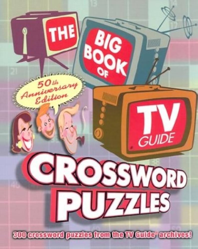 Amazon The Big Book Of TV Guide Crossword Puzzles 300 