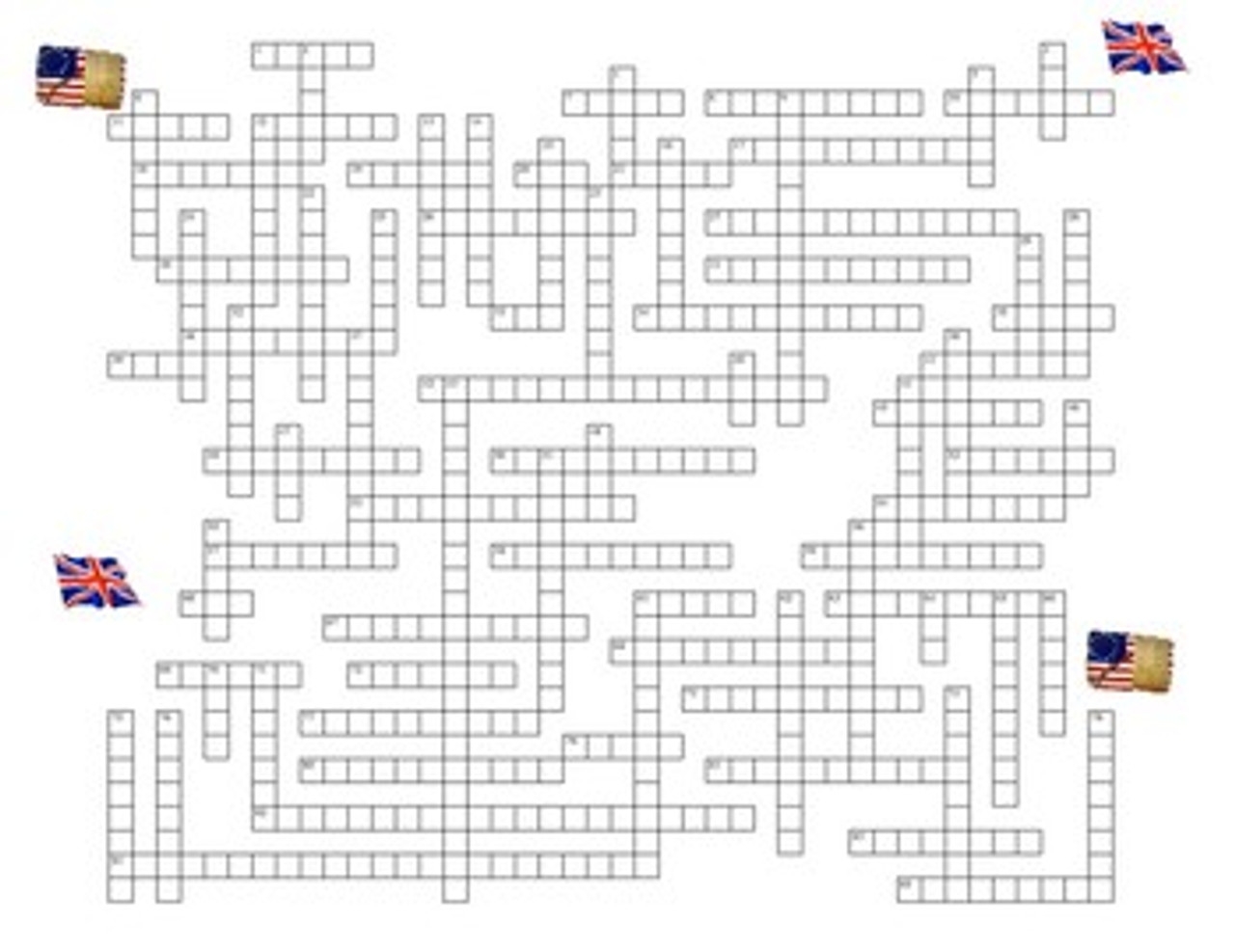 Free Printable Us History Crossword Puzzles