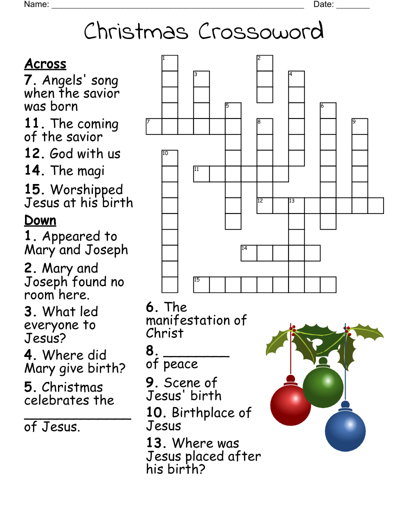 Angels Crossword Clue 7