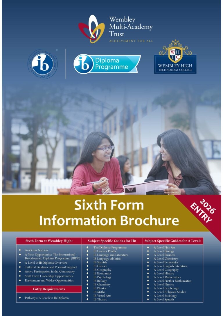 Applications To Sixth Form 2026 Wembley High Technology College