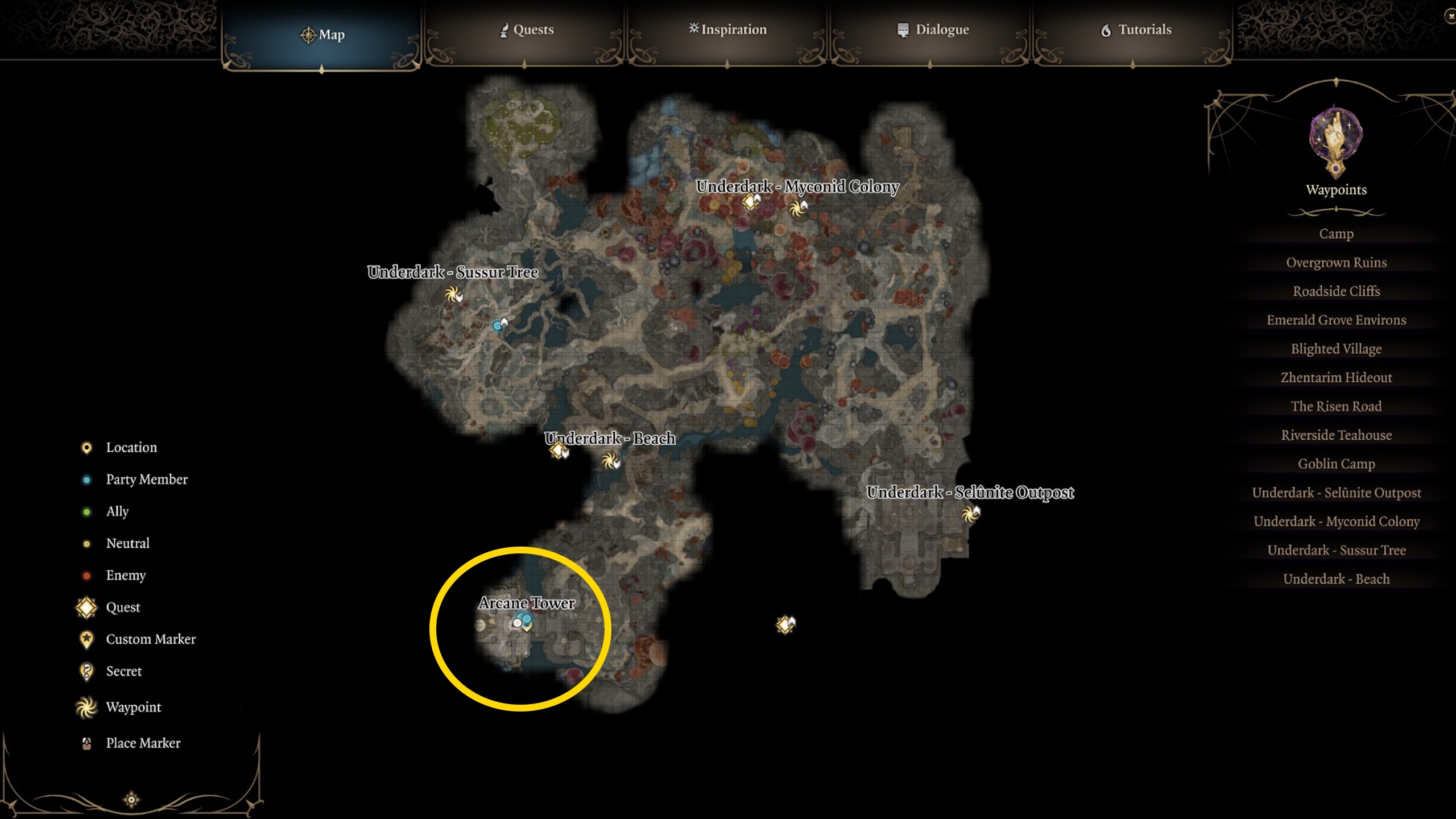 Arcane Tower Elevator amp Button Guide Baldur s Gate 3 Shacknews