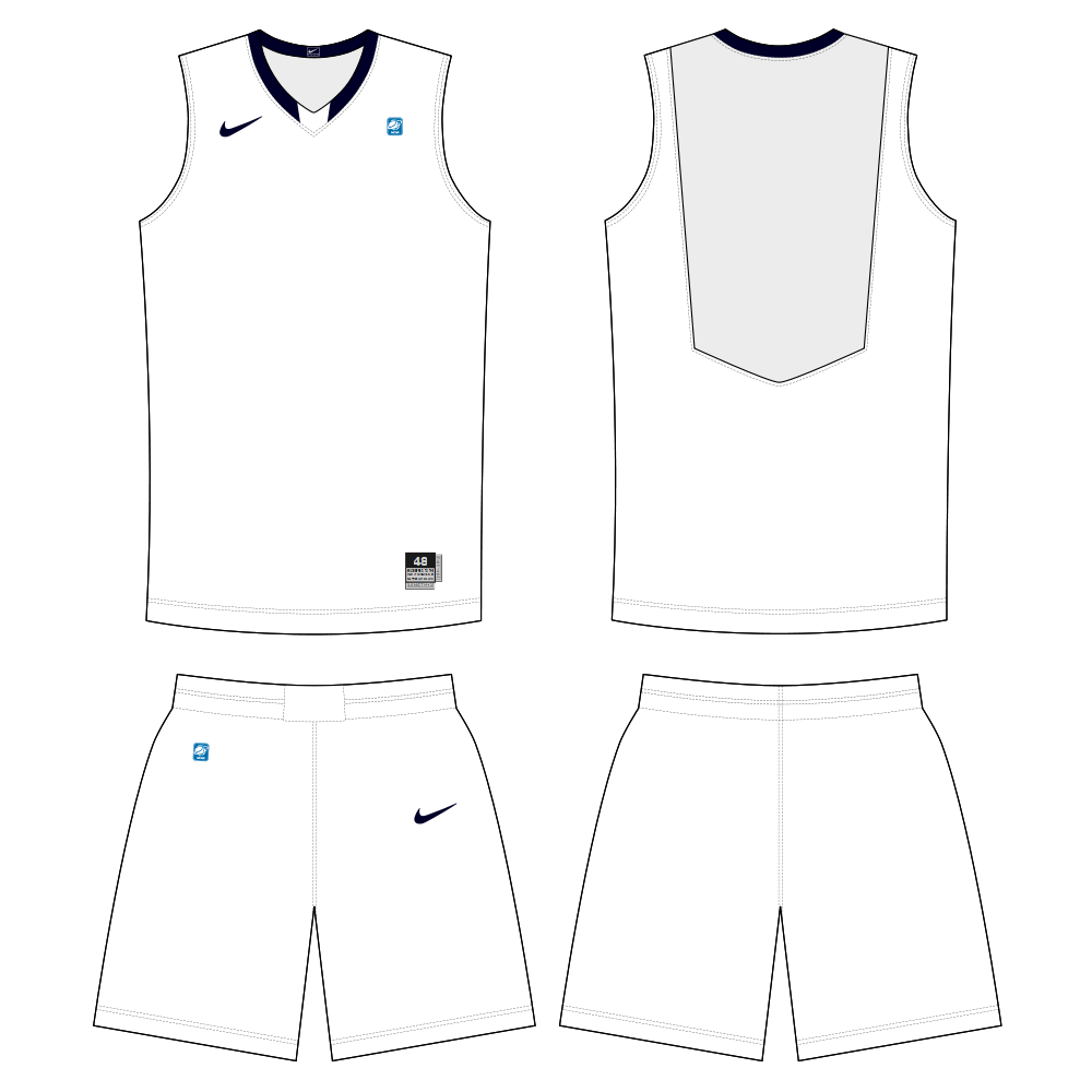 Basketball Jersey Layout Blank