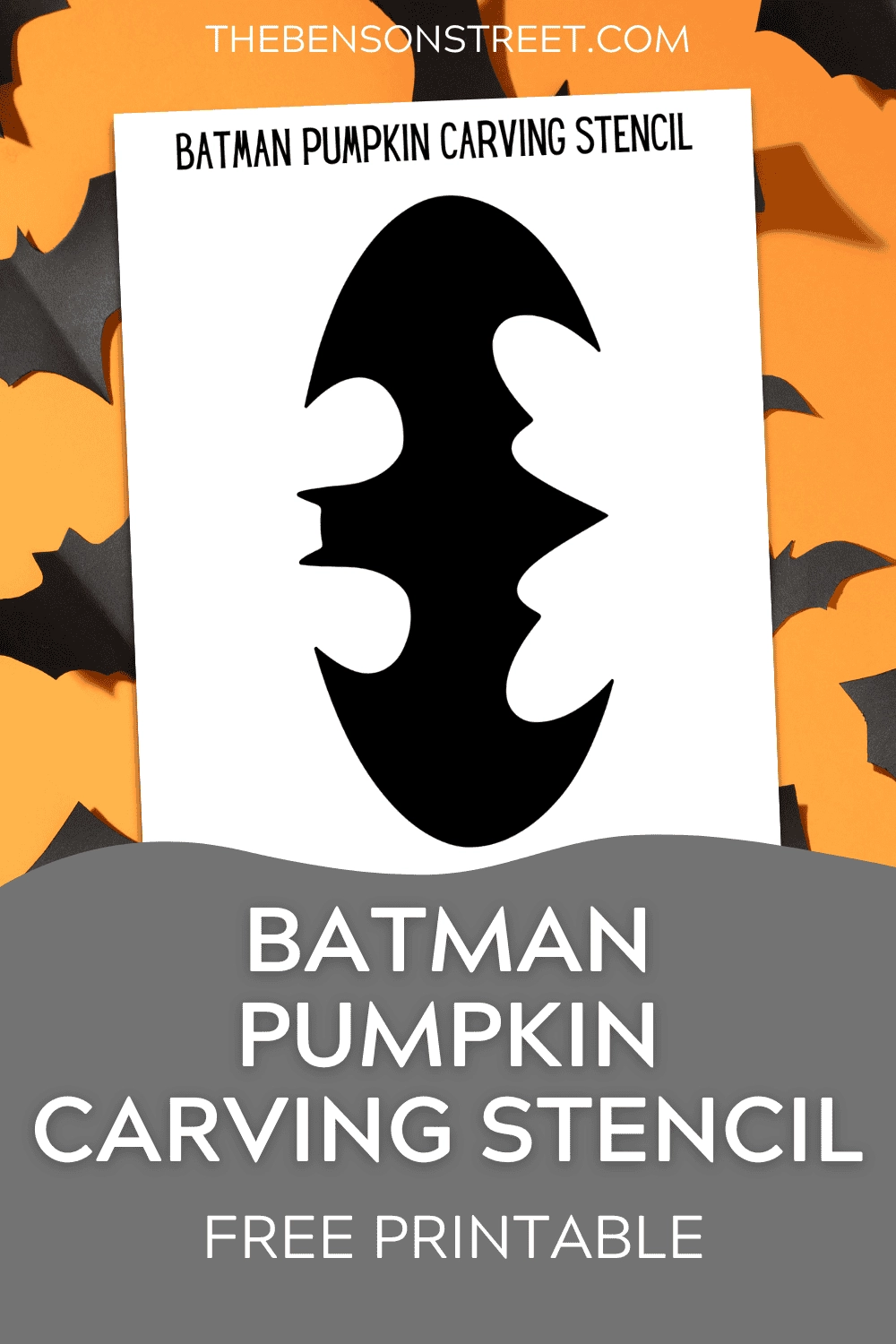 Batman Pumpkin Stencil Printable Free Carving Template The 
