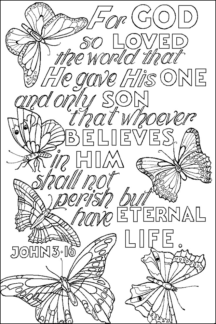 Bible Verse Coloring Pages For Preschoolers 10 Free Printables