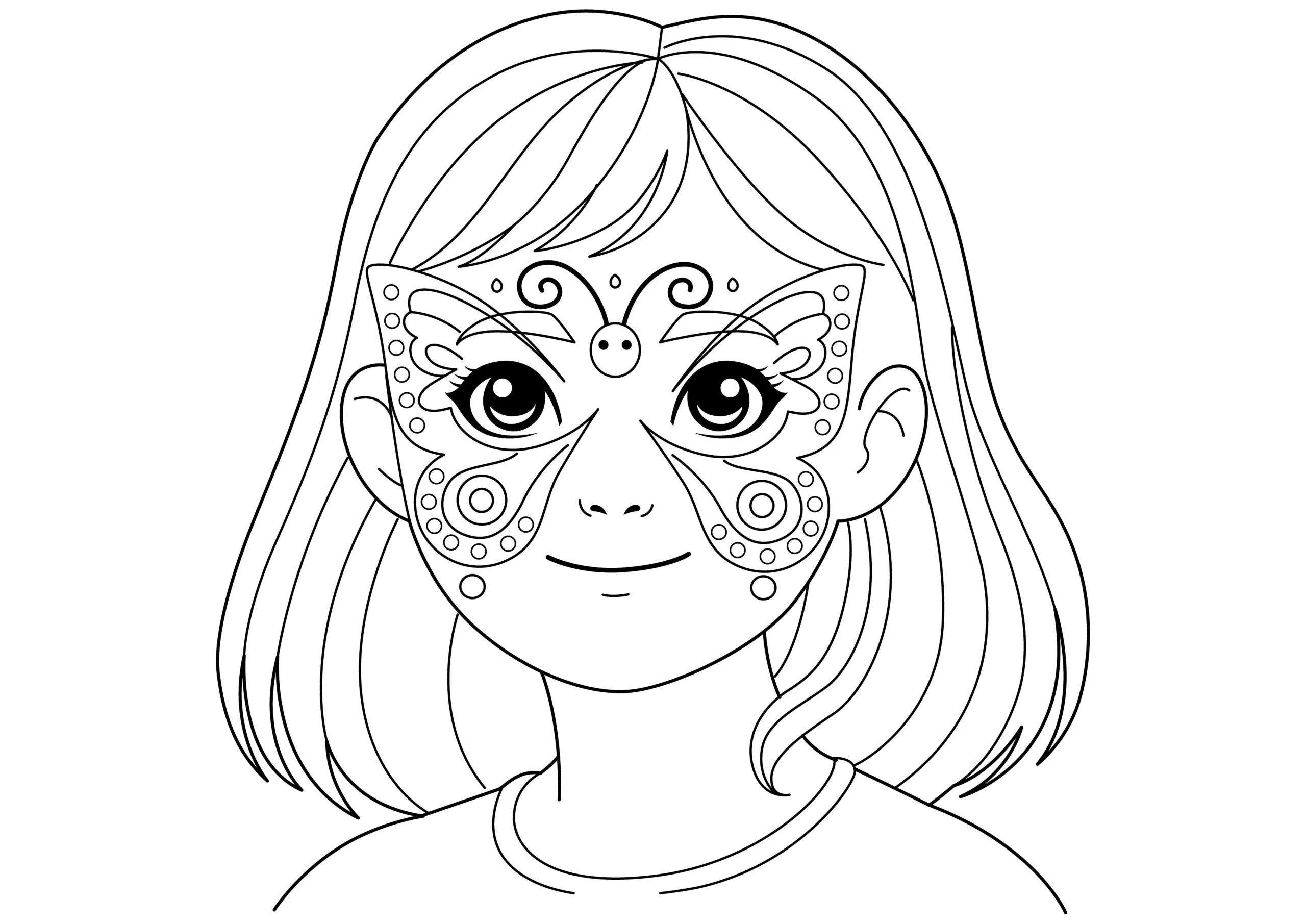 Birthday Face Painting Image Free Kids Activity Printable