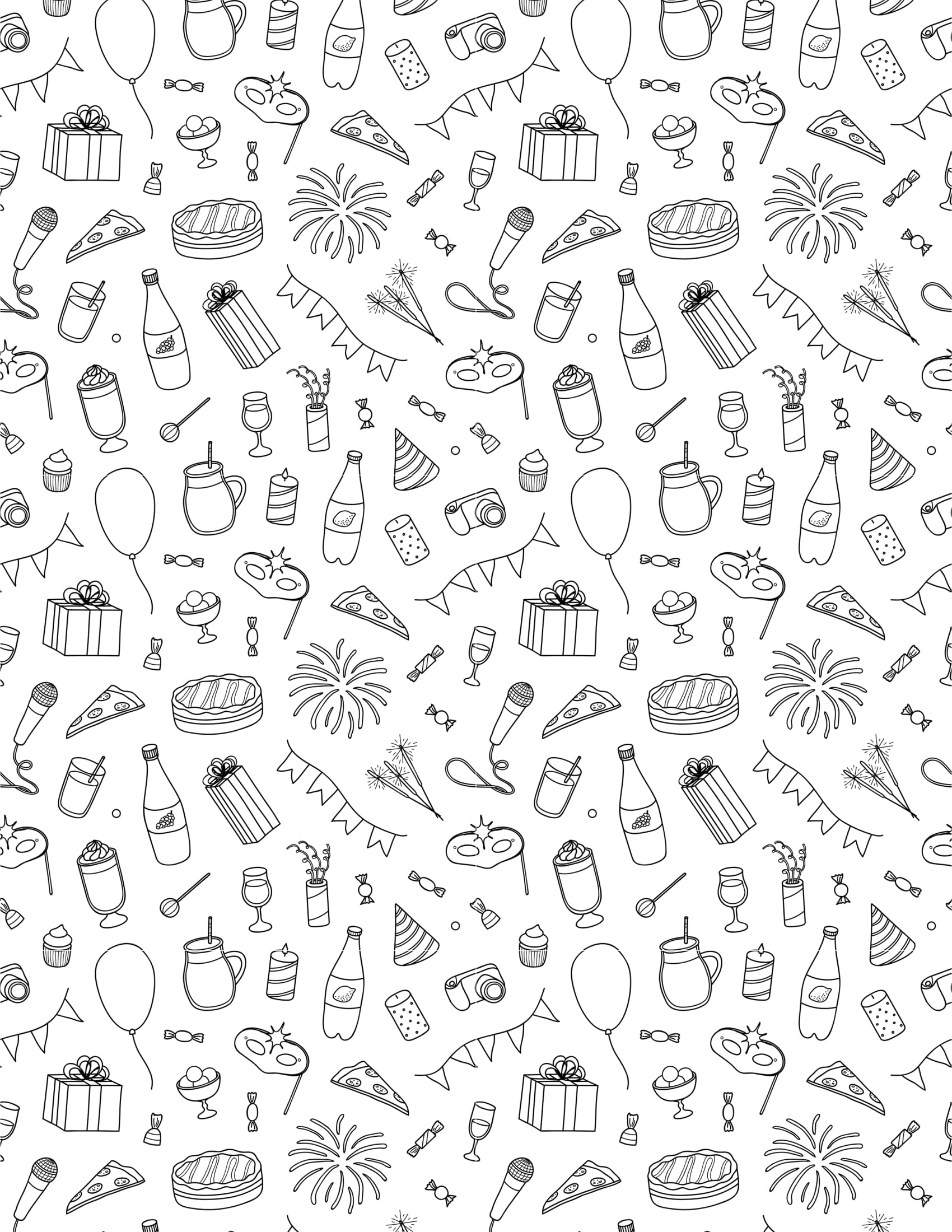 Gift Wrapper Design Printable