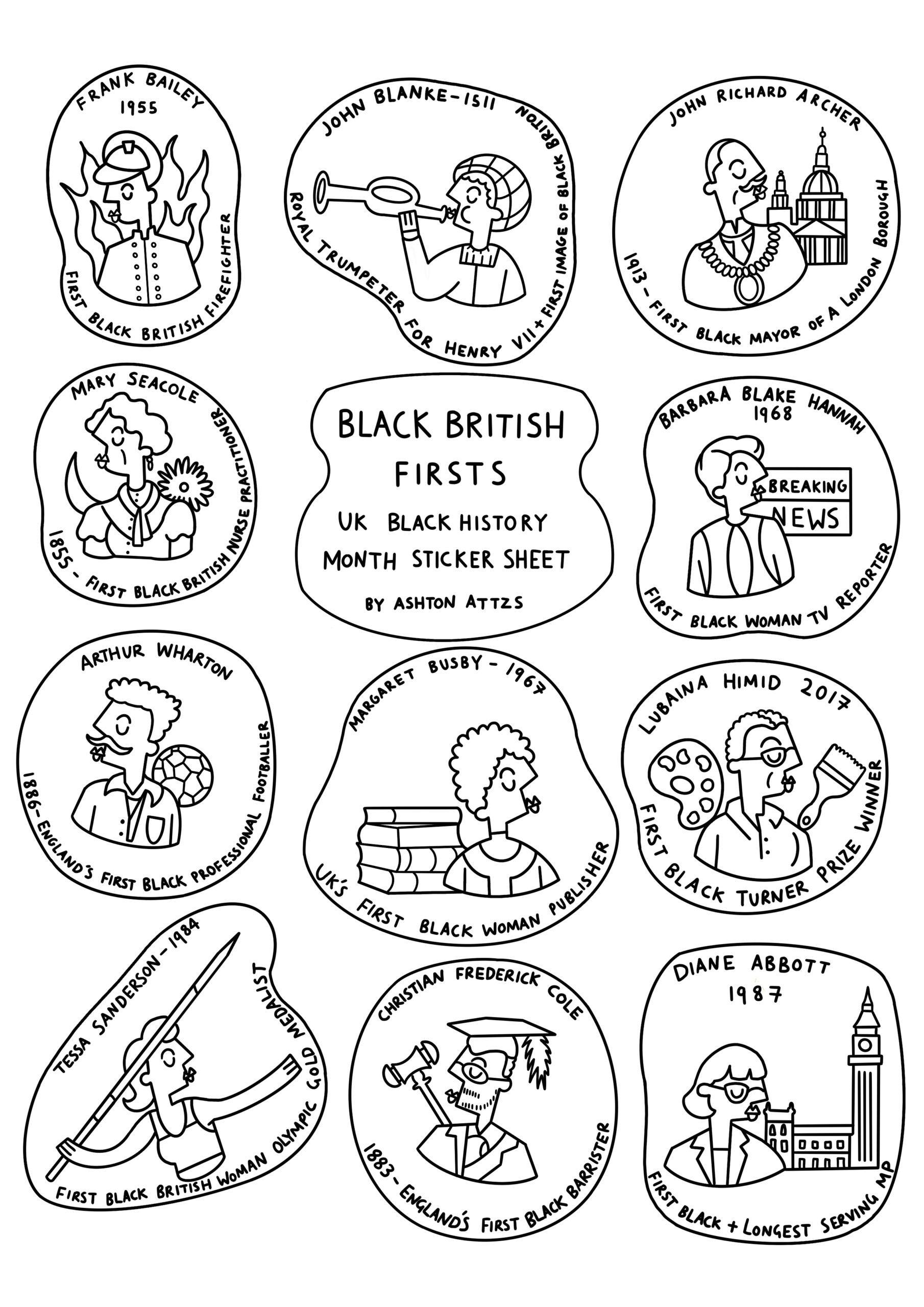 Black History Month Printables Free Coloring Pages amp Learning 