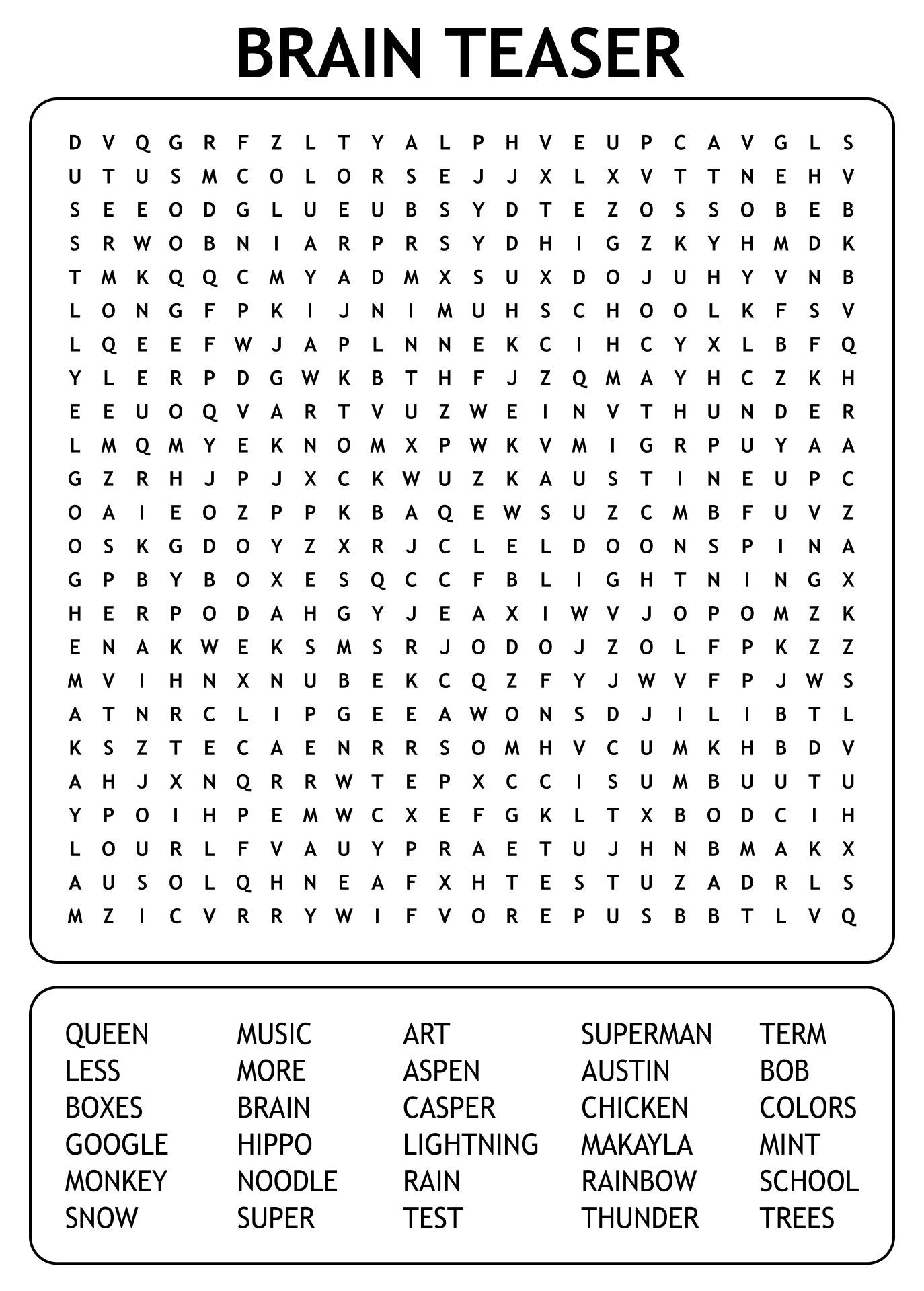 Brain Puzzles For Adults 10 Free PDF Printables Printablee