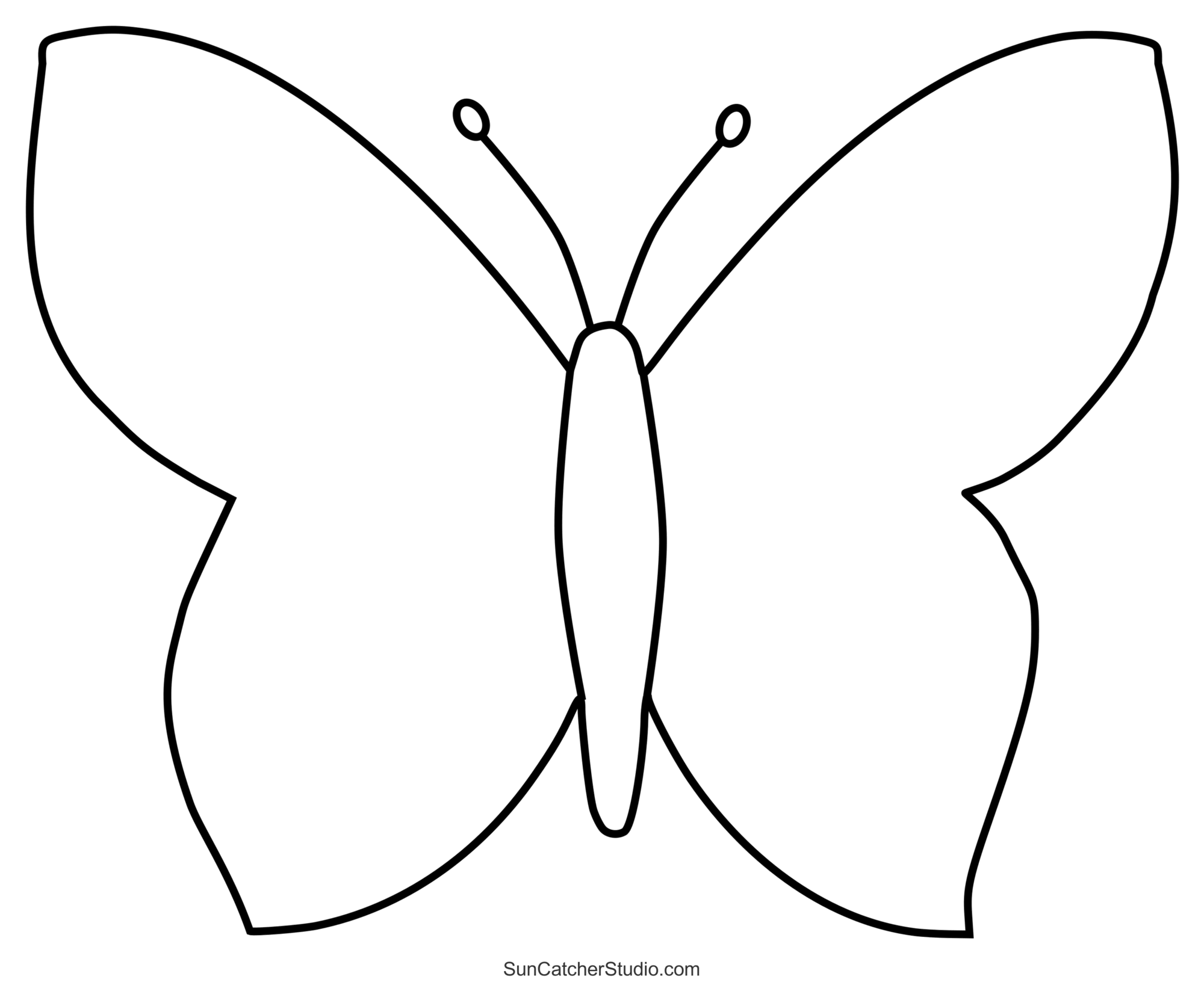 Butterfly SVG Files Printable Templates Patterns amp Clipart 