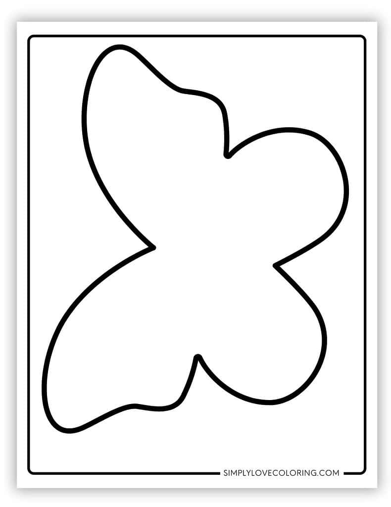 Free Printable Butterfly Template