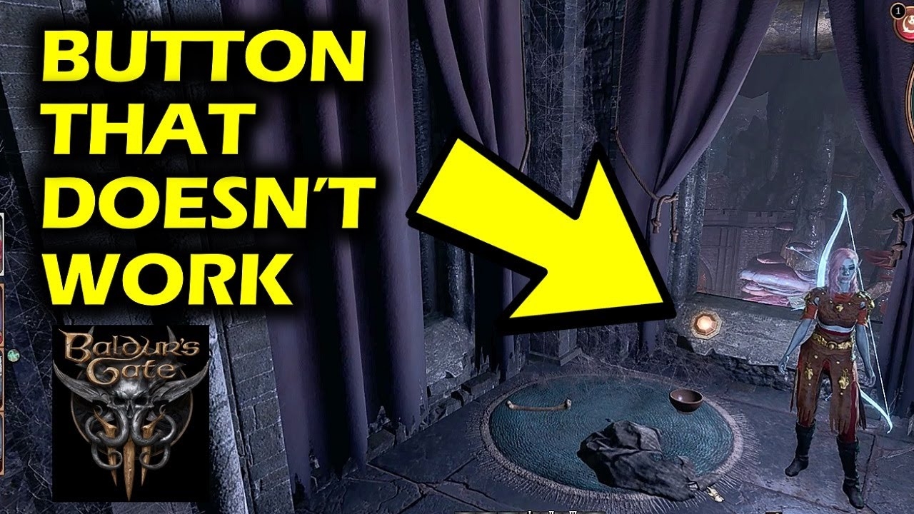 Button That Doesn t Work In Arcane Tower Baldur s Gate 3