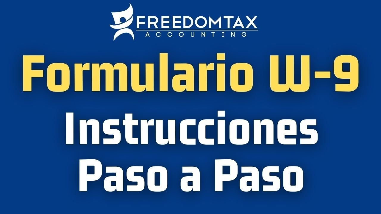 W9 Form 2026 Para Imprimir Gratis