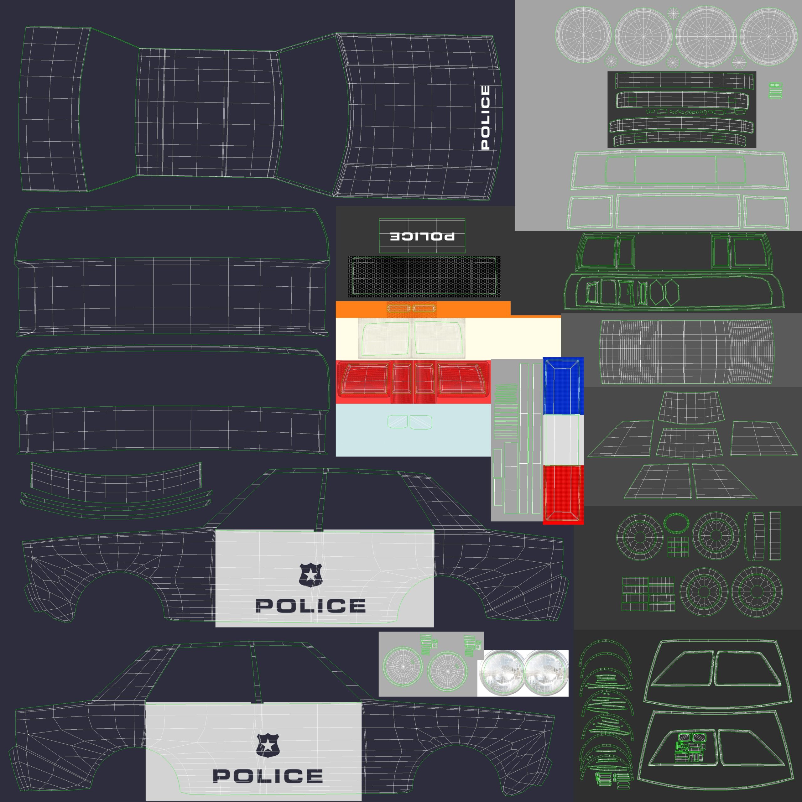 Printable Police Station Template