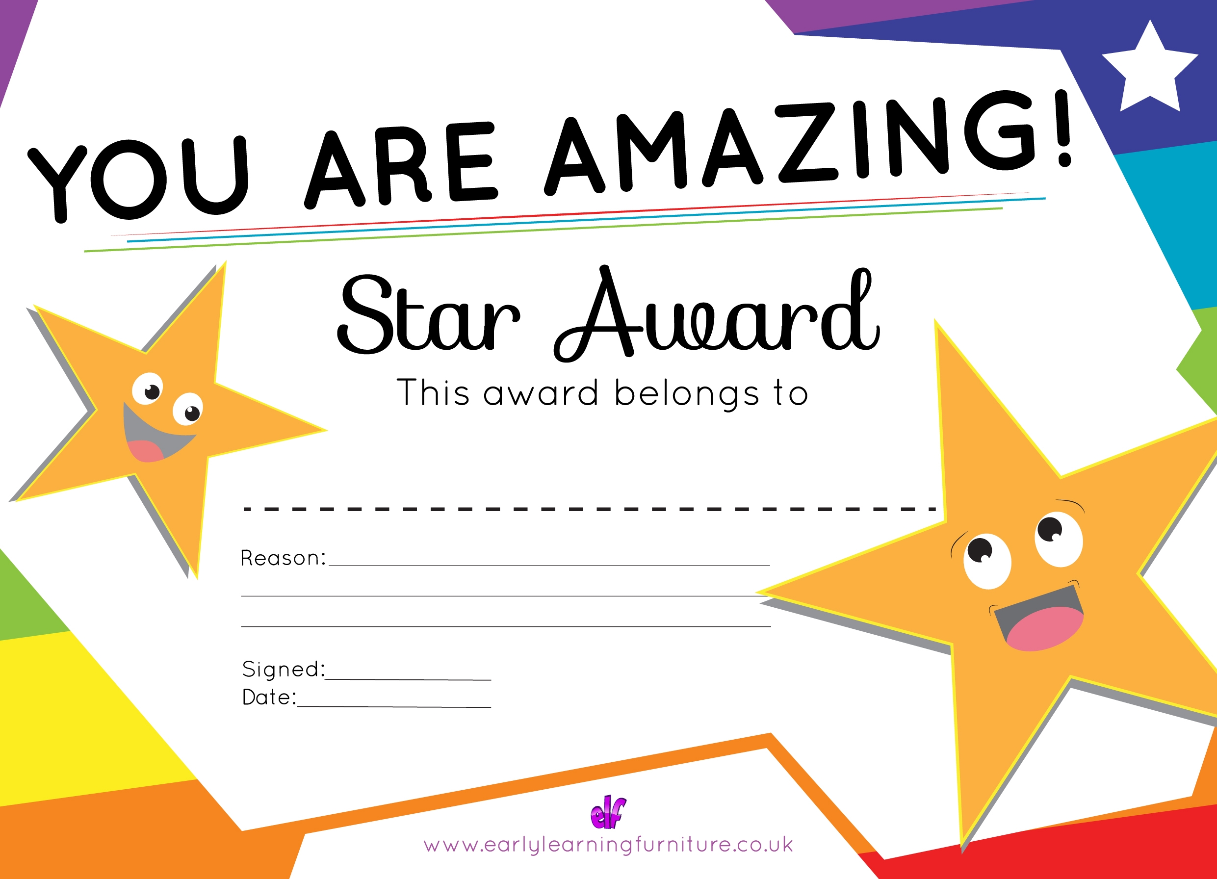 Certificates And Awards Free Printable Teaching Resources 
