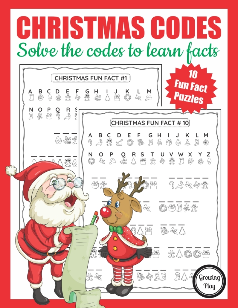 Christmas Code Free Sample Page Growing Play