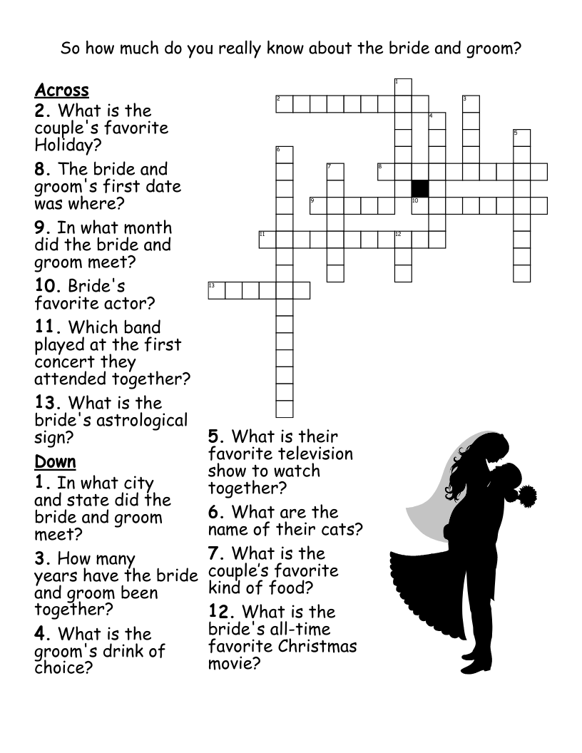 Christmas Movie Crossword WordMint