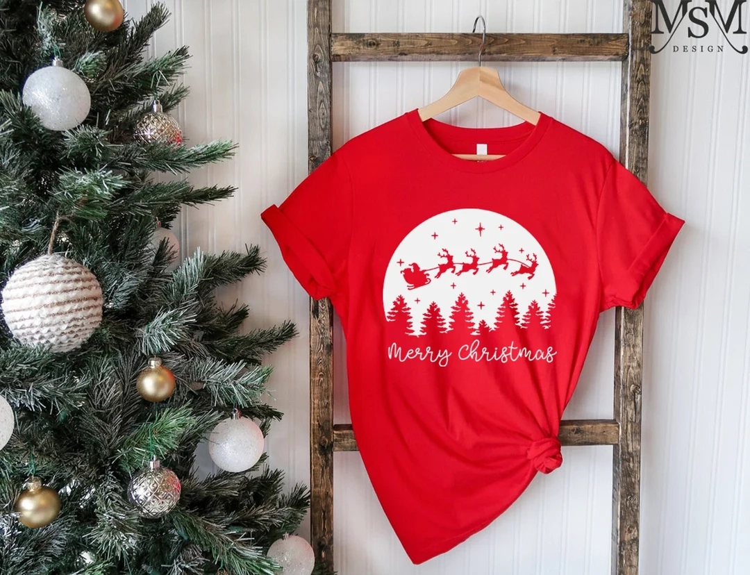 Christmas Shirt Merry Christmas Shirt Women s Christmas Shirt 
