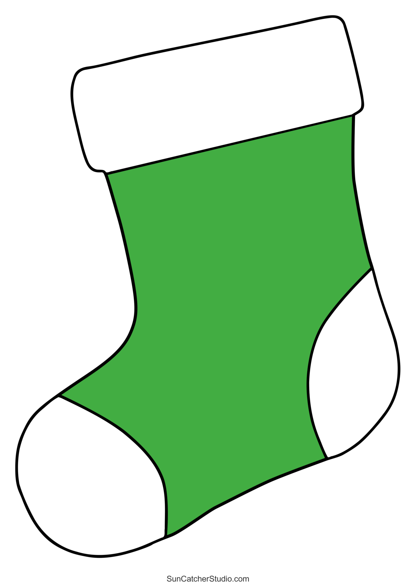 Christmas Stocking Patterns Printable Stencils amp Templates 