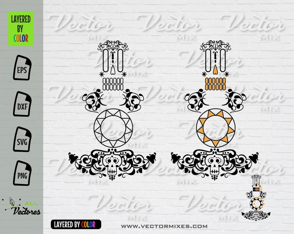 COCO Guitar Icon Instant Download VectorMix