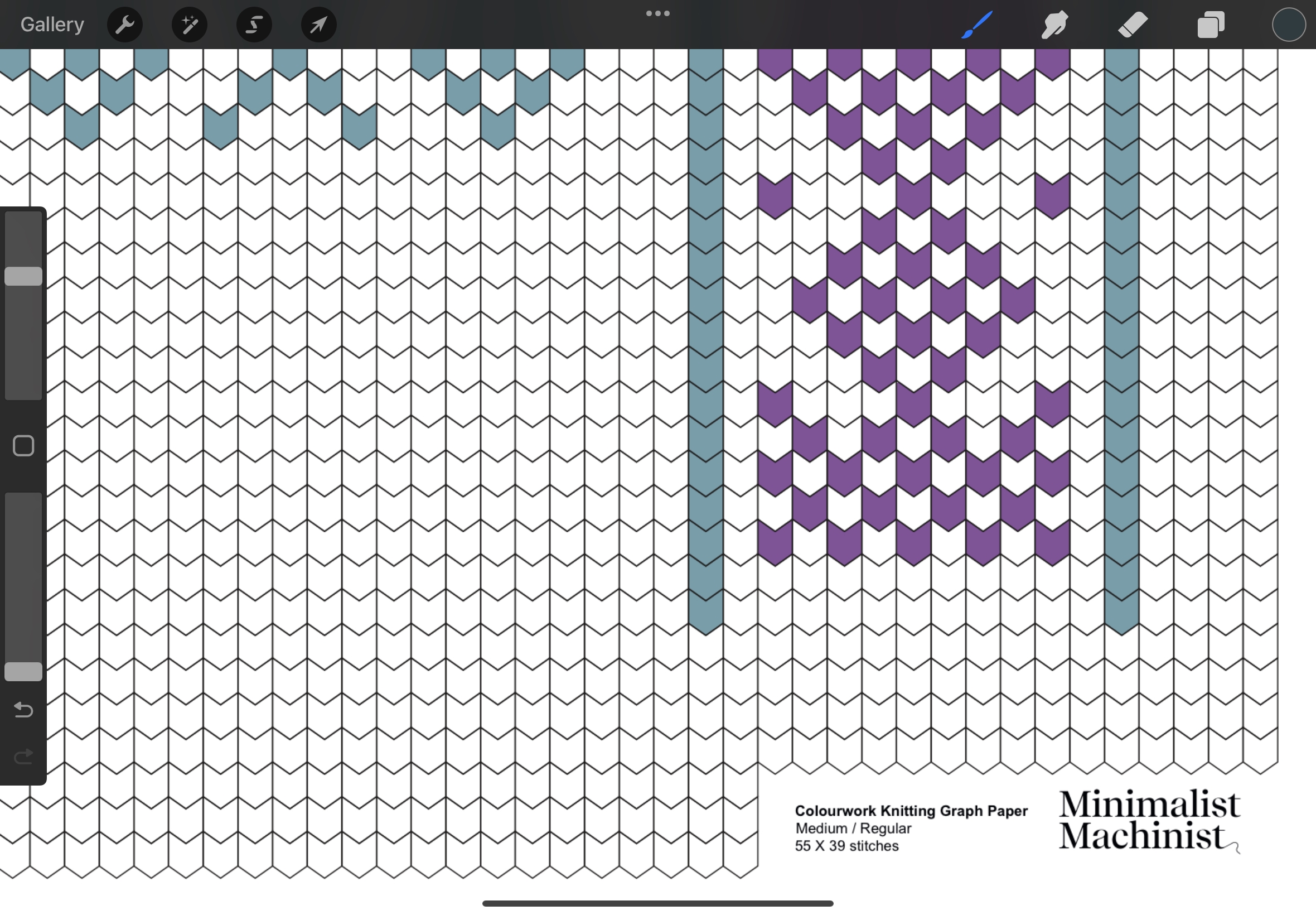 Knitting Graph Paper Printable